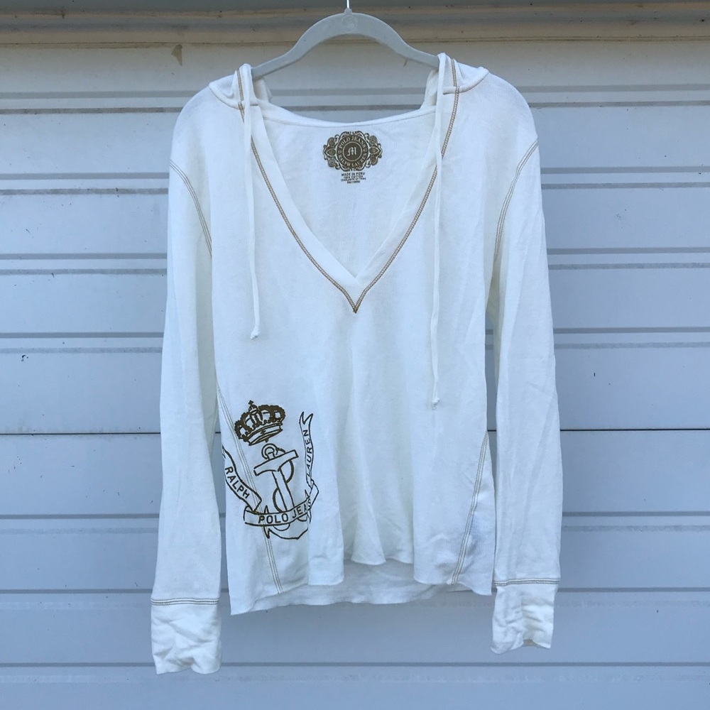 Ralph Lauren Long Sleeve Hooded Shirt